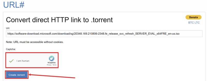 Convert Direct Links To Torrents