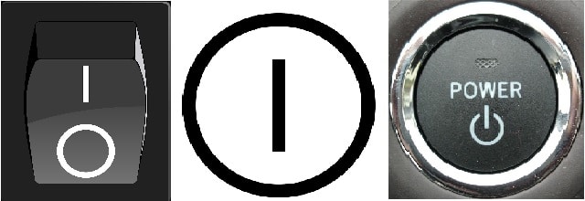 What Do Power Button Symbols Mean?
