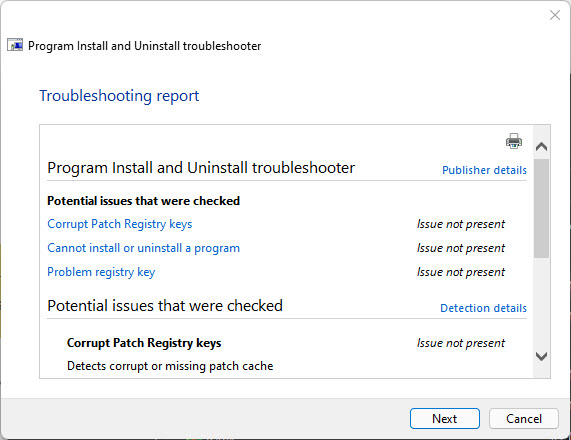 Fix Software Problems with the Program Install and Uninstall Troubleshooter