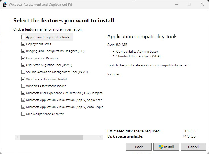 How to Download and Install the Windows ADK