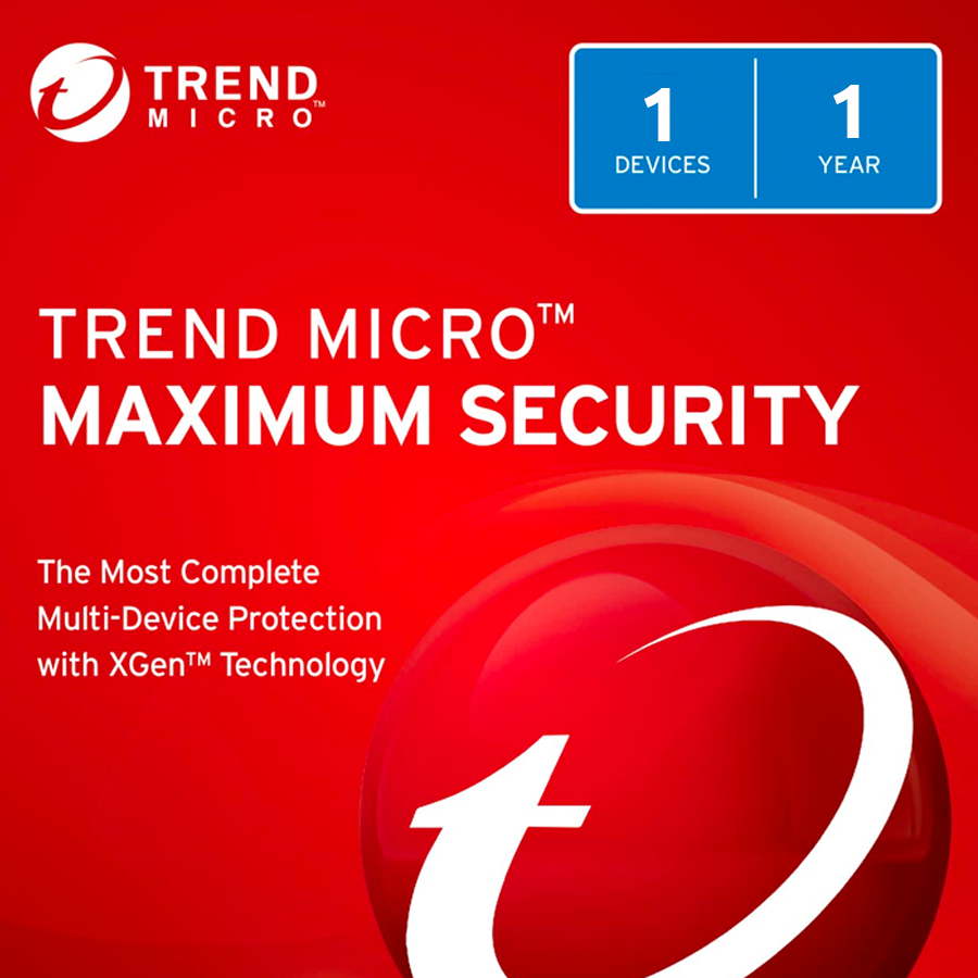 [Key] Trend Micro Maximum Security 1 Device 2 Years Activation