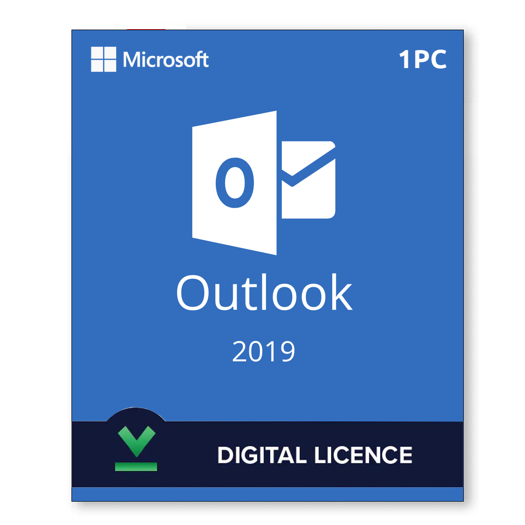 Microsoft Outlook 2019 1PC Online Activation (Windows 10 & 11 PC)