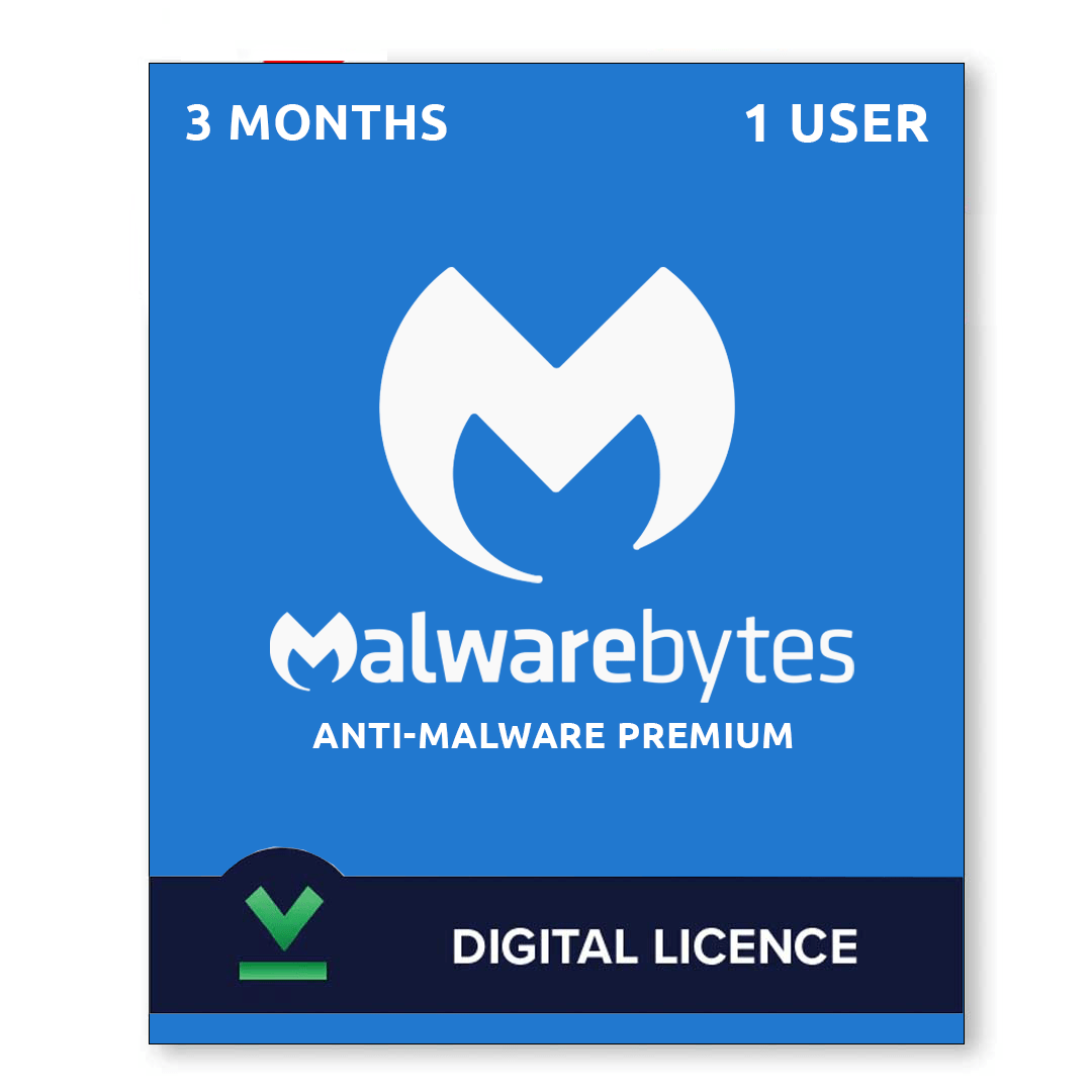 Malwarebytes Anti-Malware Premium 2022 1 PC / 3 Months
