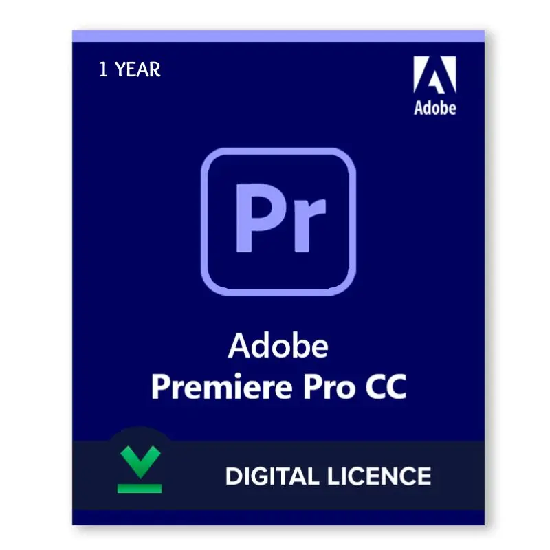 Adobe Premiere Pro | Professional Video Editing Software |12-Month Subscription | PC/Mac