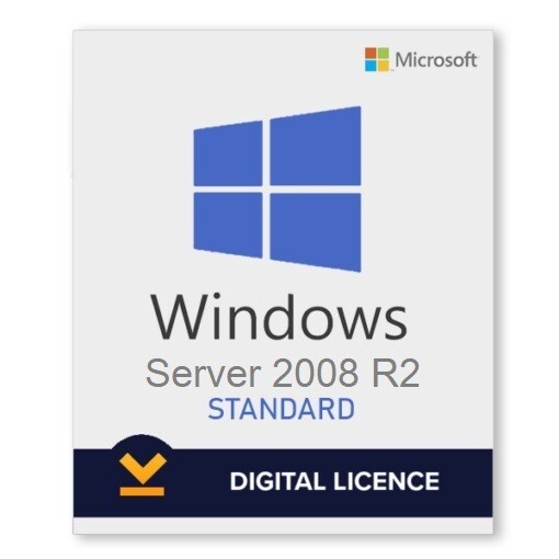 Microsoft Windows Server 2008 R2 Standard - License key 1PC
