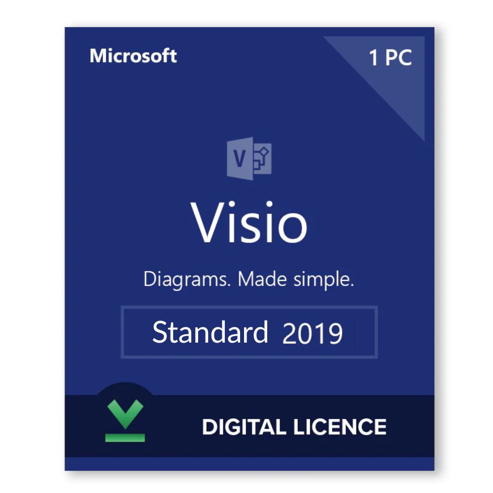[Retail] Visio 2019 Standard Activates 1 PC (Onetime)