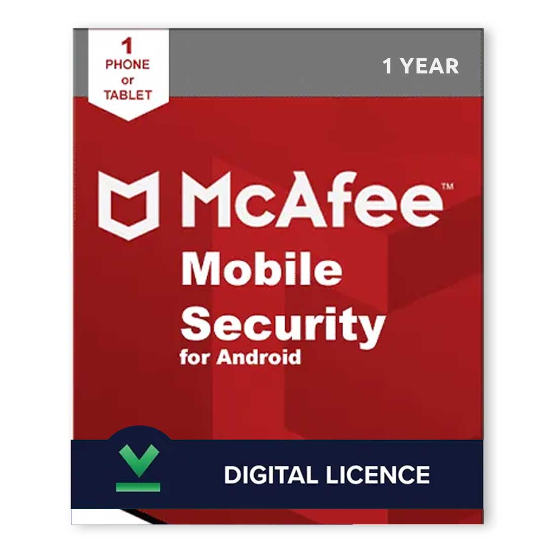 [Key] McAfee Mobile Security AntiVirus (Android) - 1 Device, 1 Year