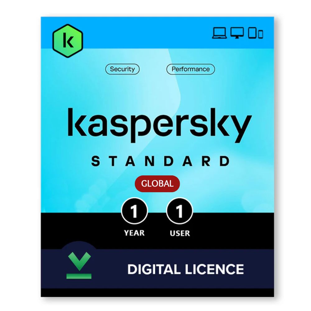 Kaspersky Standard 2024 (1 Device, 1 Year) - GLOBAL