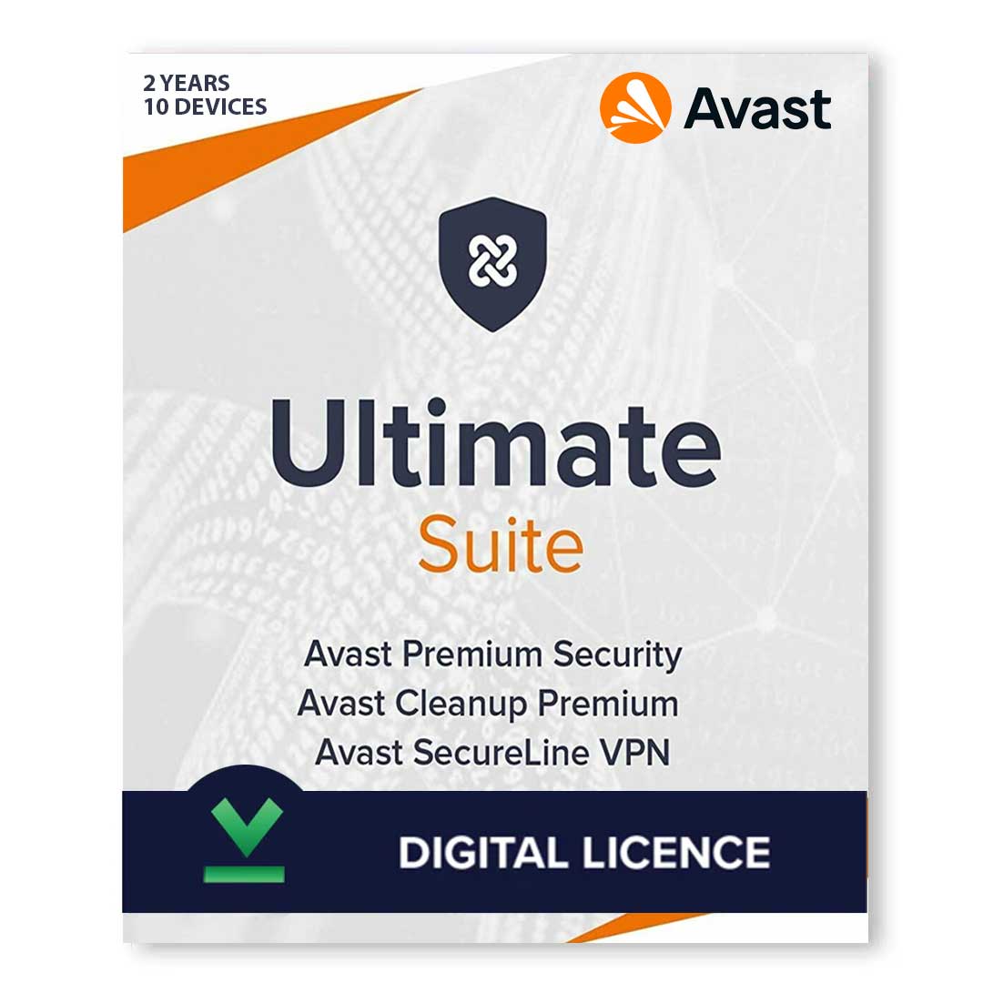 [Key] Avast Ultimate Suite (10 Devices | 2 Year) Activation