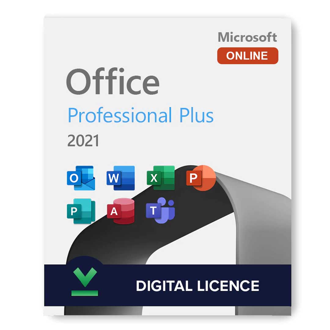 Ofz21_retail_Online Microsoft Office 2021 Professional Plus Online Activation 1PC
