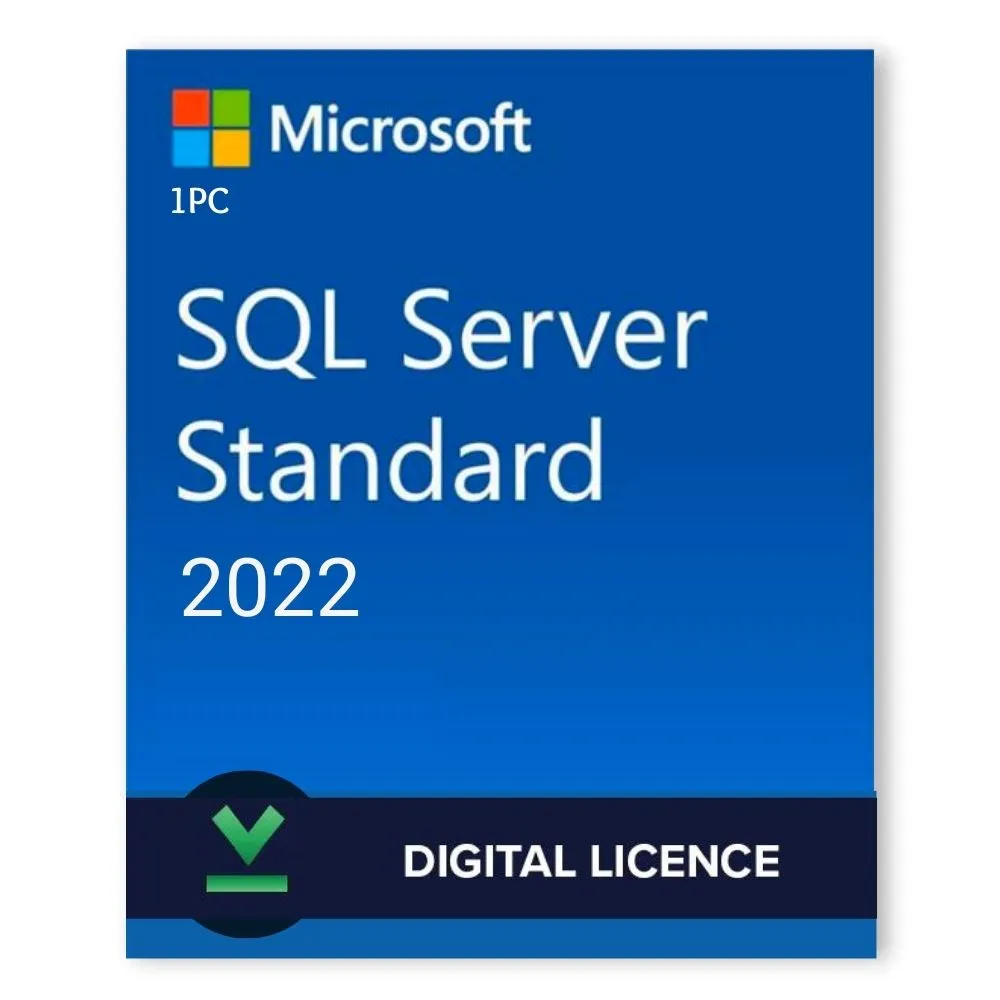 Slq2022 Microsoft SQL Server 2022 Standard Product Key | 1 User 1 Device - Image 1